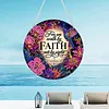 Letters DIY Diamond Painting Acrylic Special Shape Pendant Hanging Kit