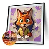 Diamond Painting -DIY Round Drill Cartoon Nick Wilde Tear-Out