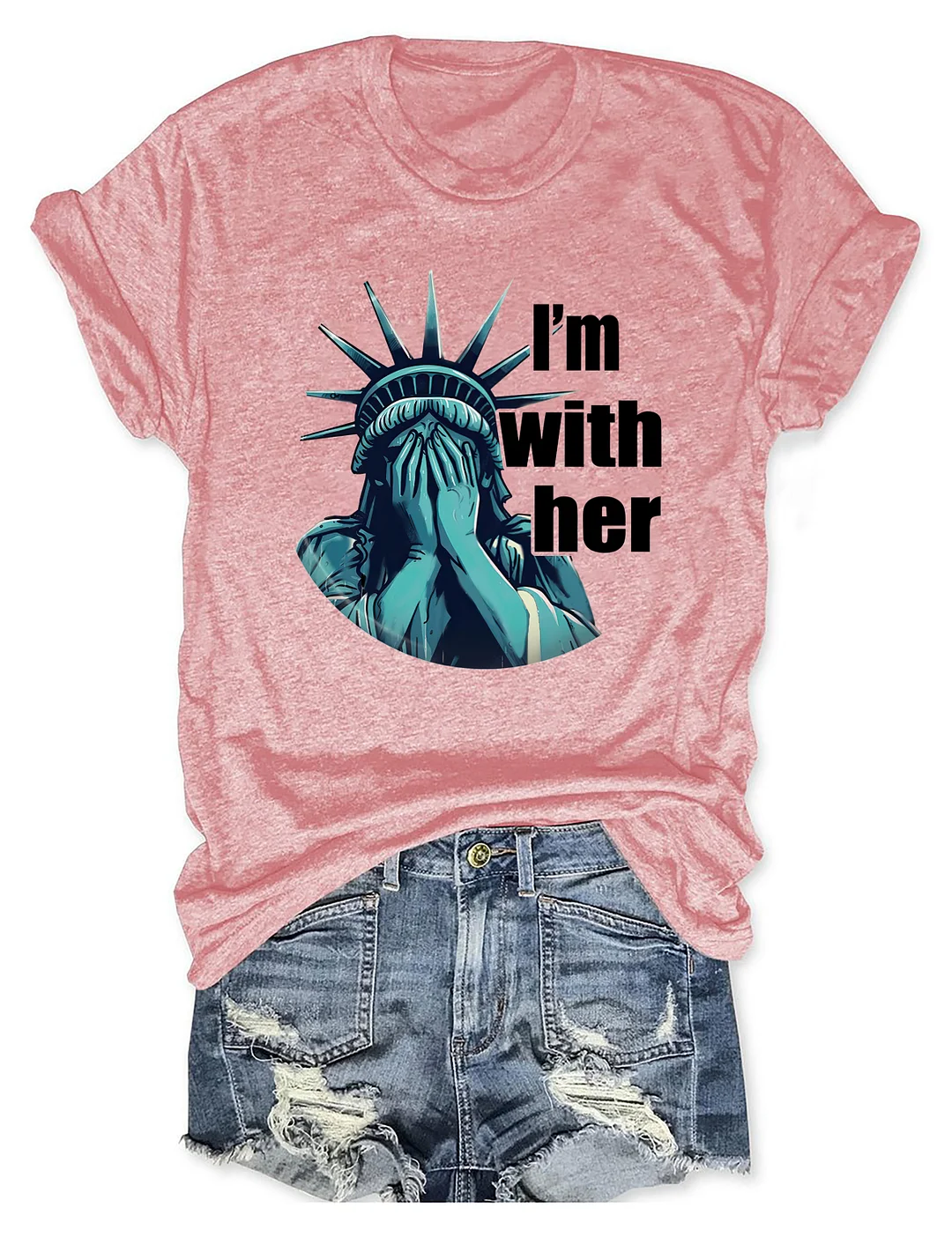 I'm With Her Sarcastic T-shirt