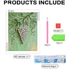 Diamond Painting-DIY Special Shaped Drill Pearl Painting Green Grapes(35x45cm)