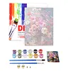 Framed Daisy-Paint By Numbers Acrylic Painting 30*40Cm With Color Box 5Ml（18Colors）