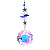 Crystal Bauhinia Gourd Pendant Drop Home Garden Car Decor (A)