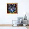 >SALE<5D DIY Diamond Painting Animal Full Round Drill Embroidery Picture (0652)