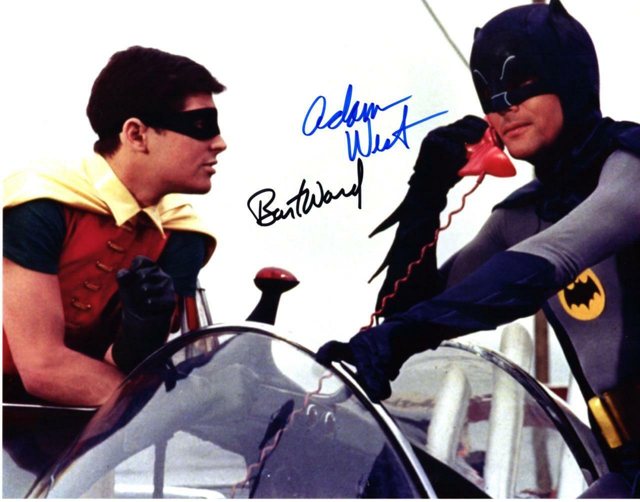 Adam West Burt Ward signed 11x14 Photo Poster painting autographed Picture Pic and COA