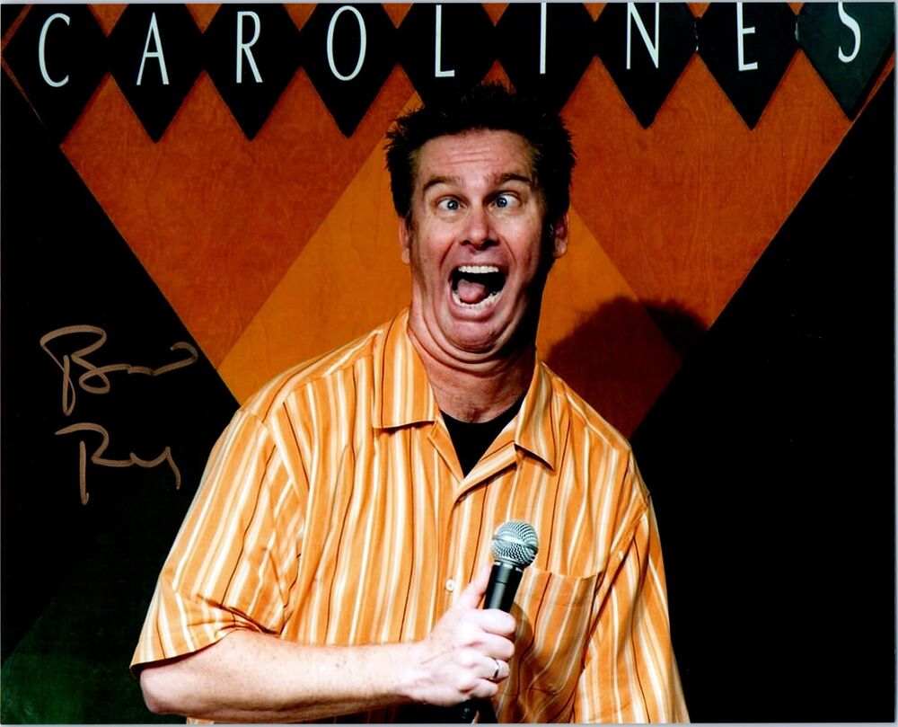 BRIAN REGAN Signed Autographed COMEDIAN 8x10 Pic. F