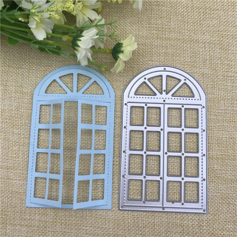 Beautiful Window Metal Cutting Dies For DIY Scrapbooking Album Embossing Paper Cards Decorative Crafts