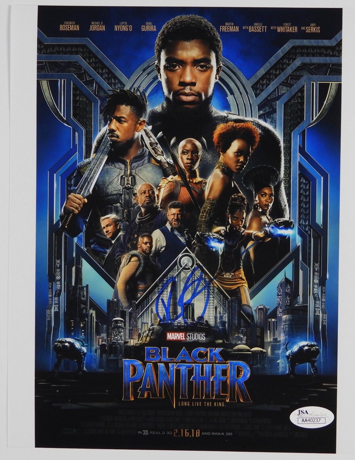 Ryan Coogler Black Panther JSA signed autograph 8 x 10 Photo Poster painting