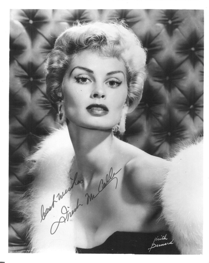 Irish McCalla (d. 2002) Signed Autographed Glossy 8x10 Photo Poster painting - COA Matching Holograms