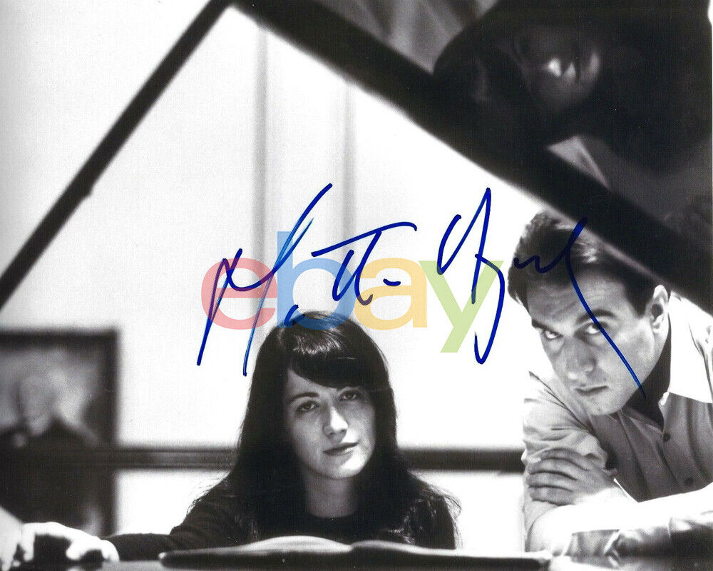 PIANO LEGEND MARTHA ARGERICH SIGNED 8x10 INCH Photo Poster painting PIANIST ARGENTINA AE reprint