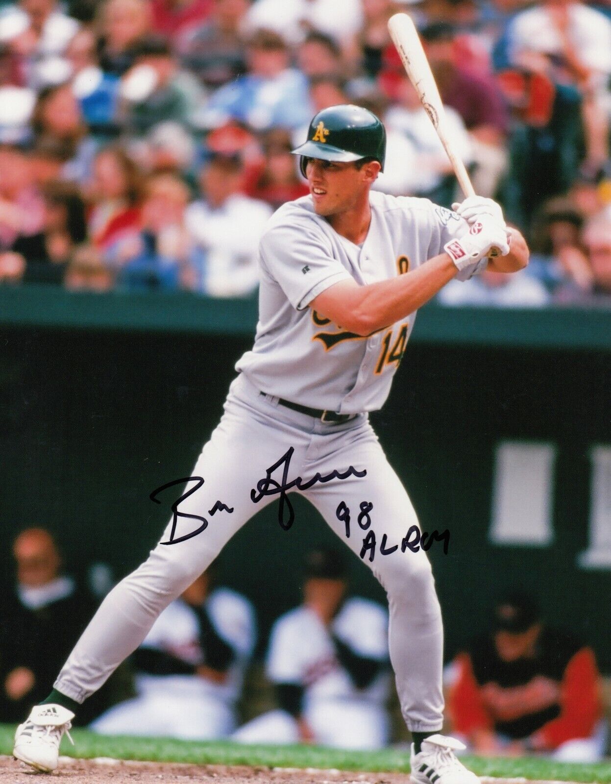 Ben Grieve #o 8x10 Signed w/ COA Oakland A's