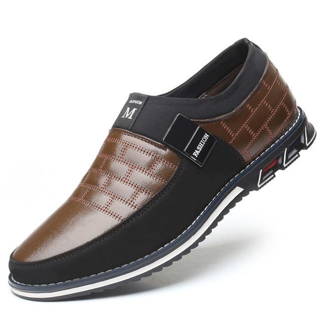 Men Shoes Fashion Casual Slip On Formal Business Shoes