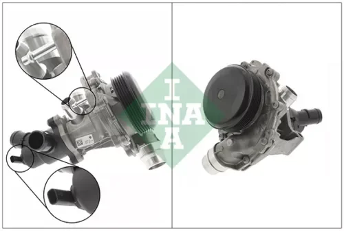 INA 538 0731 10 Water Pump for Mercedes-Benz Parts