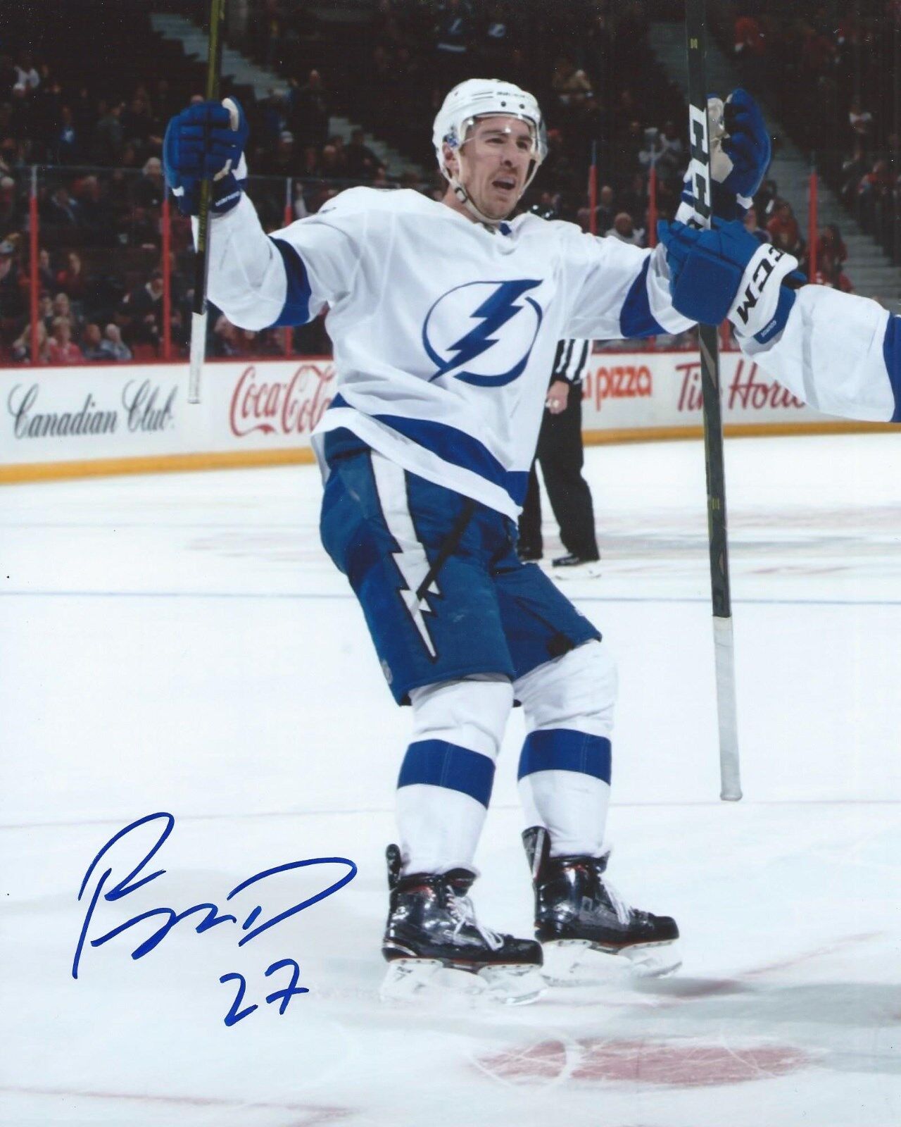 Ryan McDonagh Signed 8x10 Photo Poster painting Tampa Bay Lightning Autographed COA C