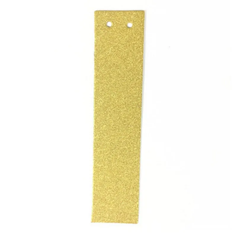 1Pcs/lot 13cm Personalized DIY Gold Glitter Paper Letter Banner Hanging Flags for Wedding Birthday Party Festival Decorations