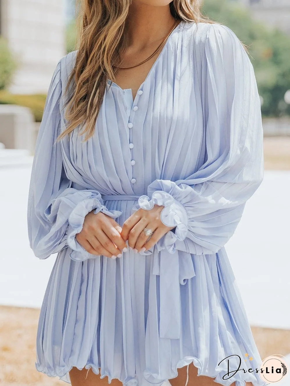 Charming Pleated Romper