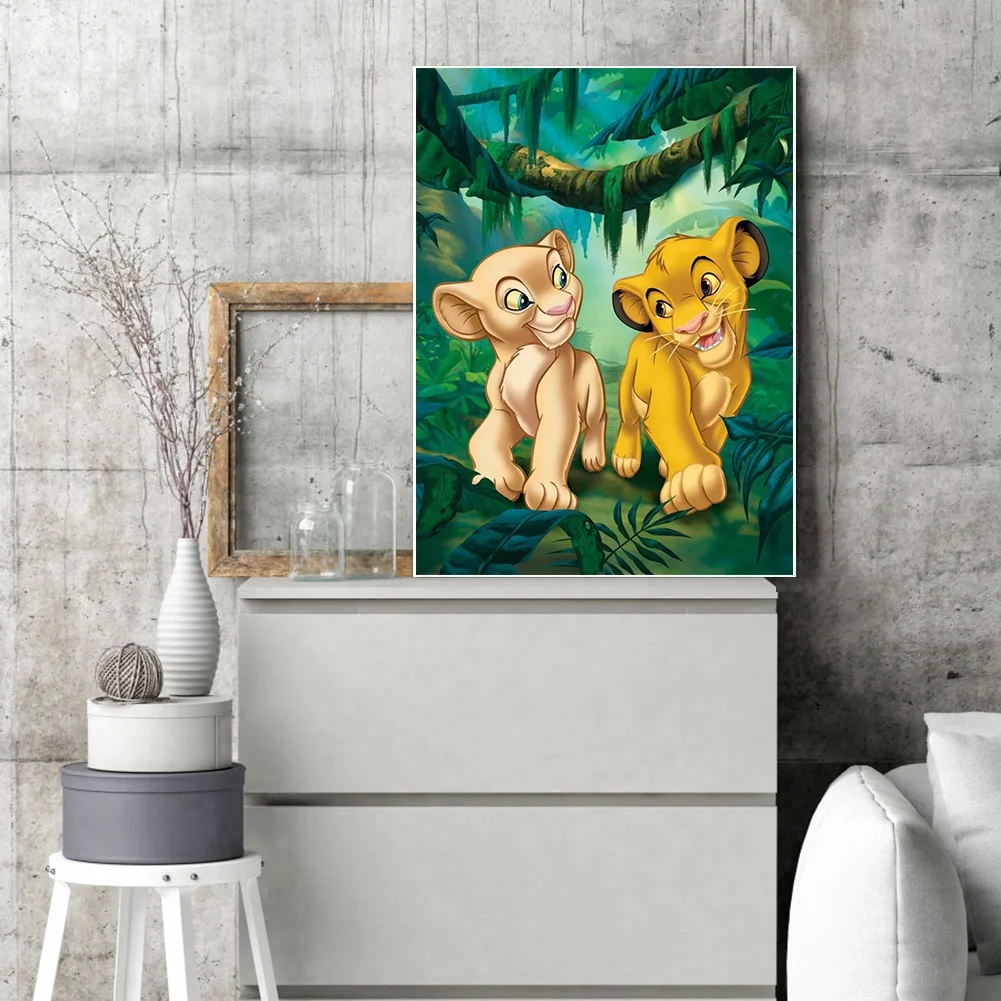 Diamond Painting - Full Round Drill - Tiger(30*40cm)