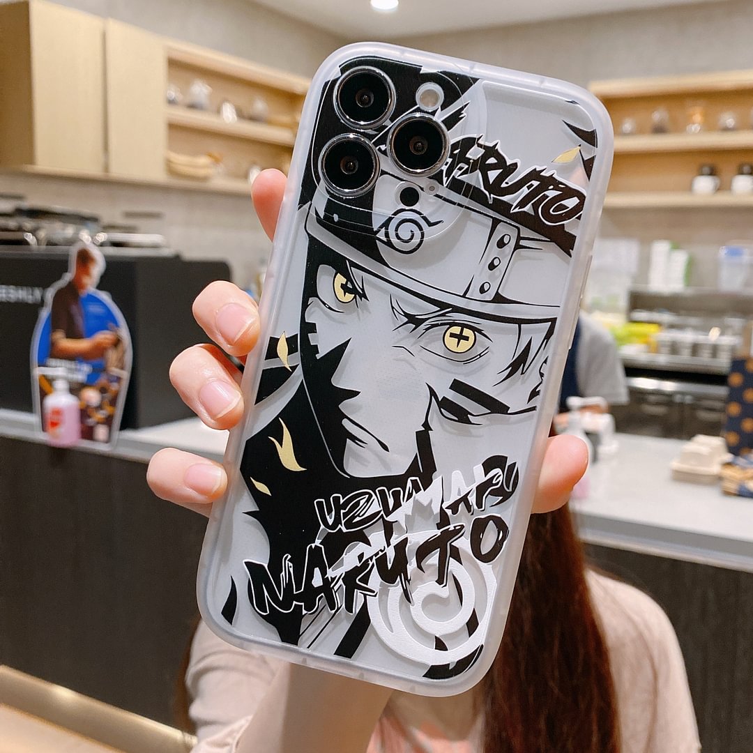 Naruto Comics Transparent Phone Case