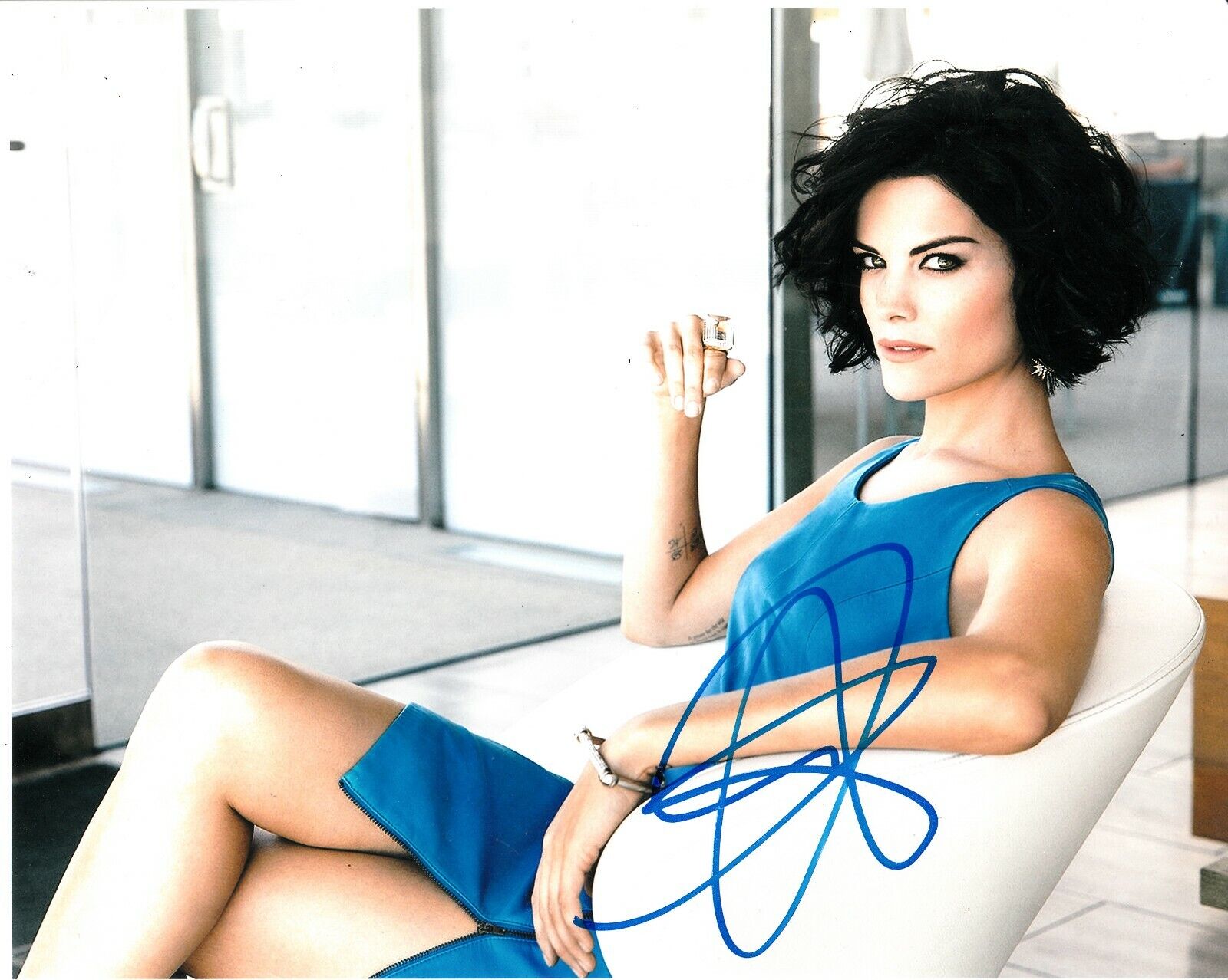 JAIMIE ALEXANDER SIGNED SEXY Photo Poster painting UACC REG 242 (2)