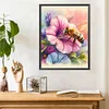 Diamond Painting -DIY Round Drill Flower Bee