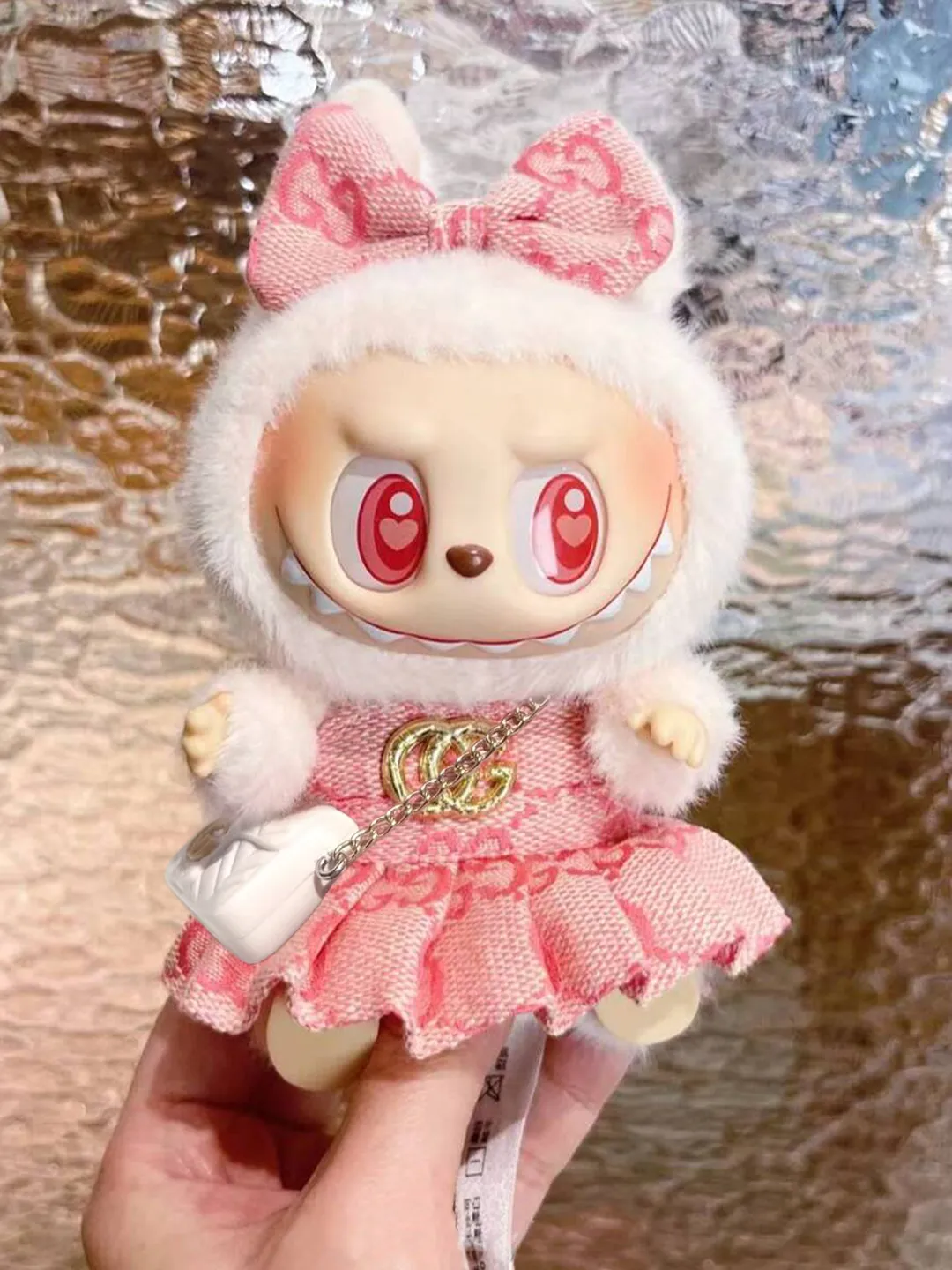 LABUBU Clothes Gucci Overall Dress Suite