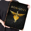 Bon Jovi - Vintage Metal Signs - 20*30cm/30*40cm - Music