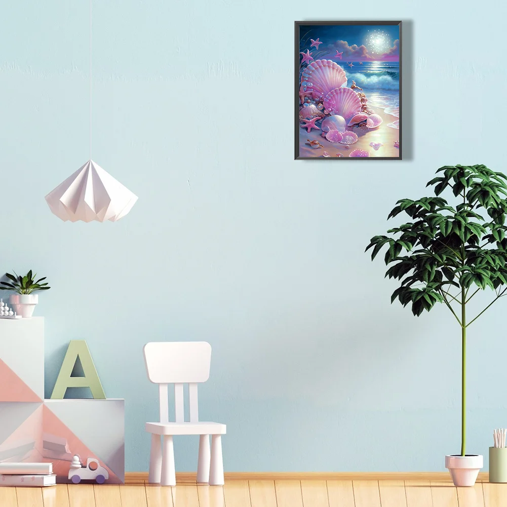 Diamond Painting - Full Round Drill - Beach(30*40cm)