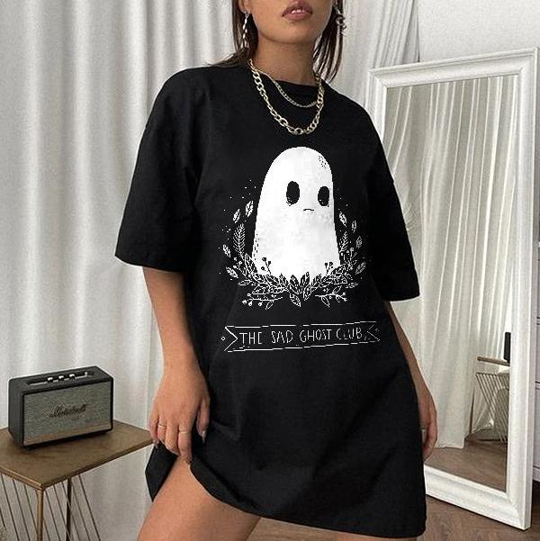 The Sad Ghost Club Print T-Shirt