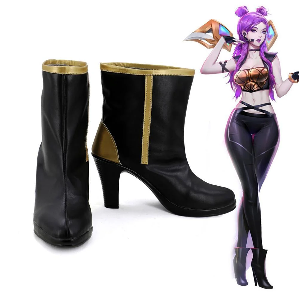 League Of Legends Daughter Of The Void Kaisa K Da Skin Cosplay Shoes Boots