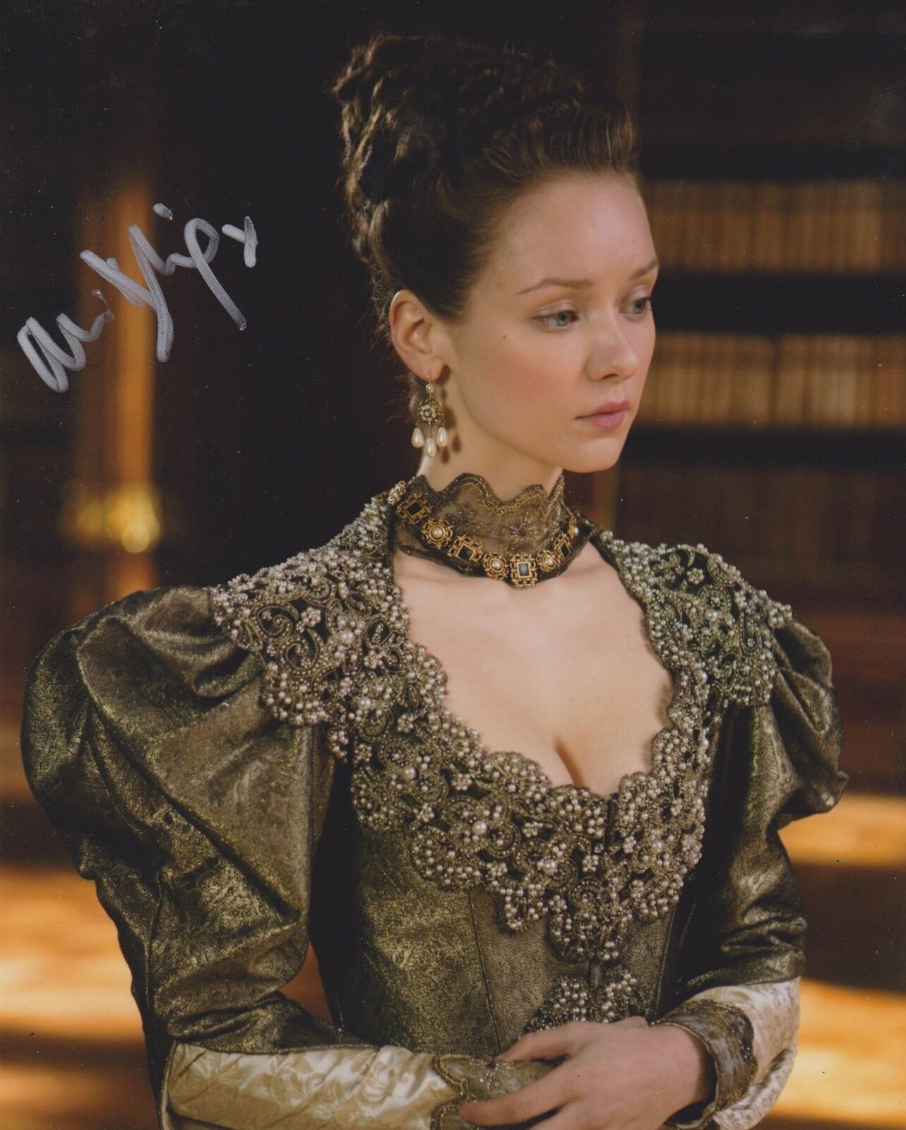 Alexandra Dowling Signed The Musketeers 10x8 Photo Poster painting AFTAL