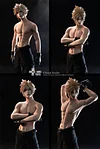 1/6 Scale Sction Figure AC ver. Cloud Strife - (FF7) Final Fantasy VII Statue - GAMETOYS