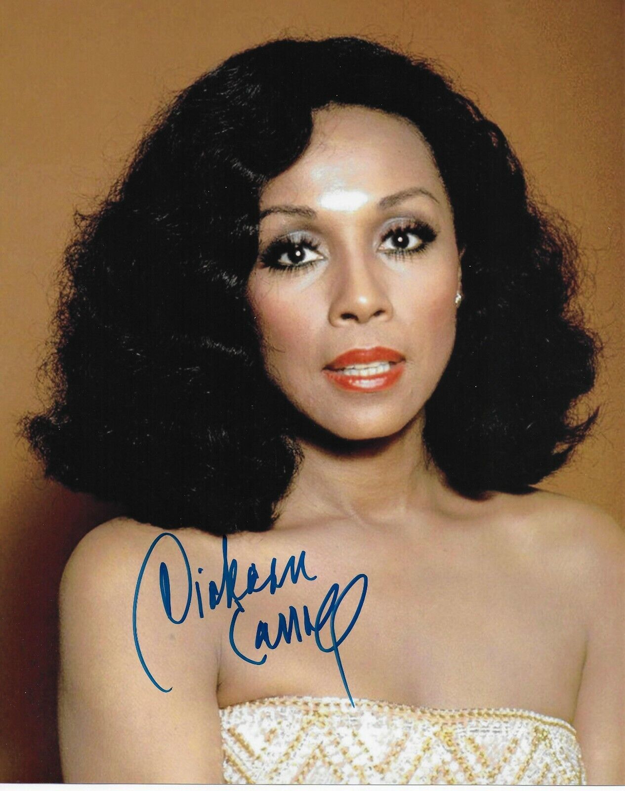 Diahann Carroll Original In Person Autographed 8X10 Photo Poster painting #2 - Dynasty, Julia