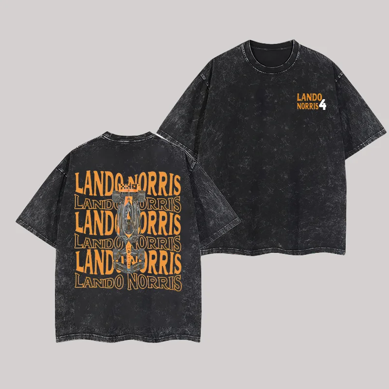McLaren F1 Printed Oversize Washed T-Shirt