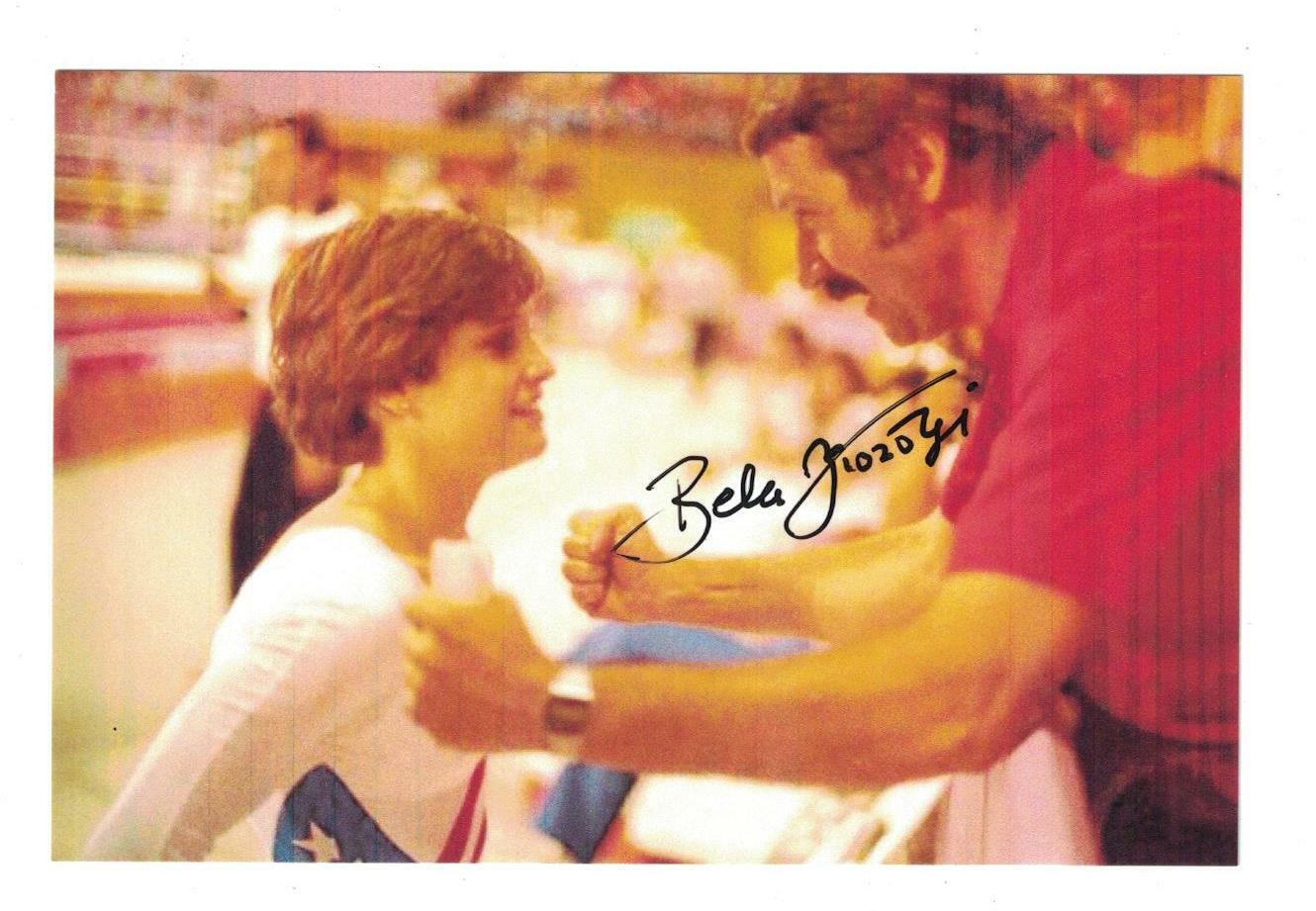 Bela Karolyi Signed Autographed 4 x 6 Photo Poster painting Olympic Gymnastic Coach