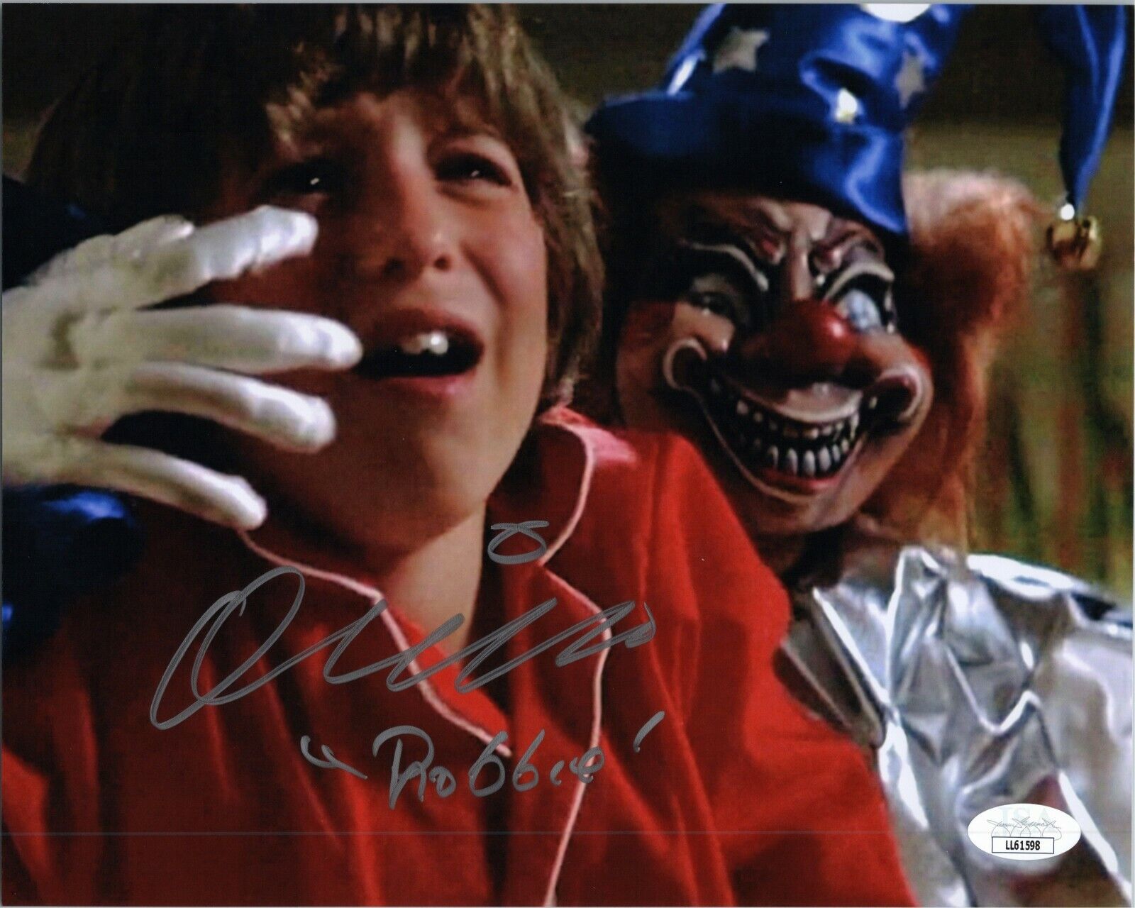 OLIVER ROBINS Authentic Hand-Signed ROBBIE ~ POLTERGEIST