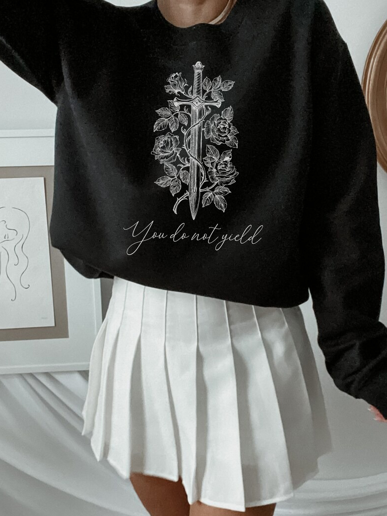Throne Of Glass Sweatshirt / Sarah J Maas Lixishop 