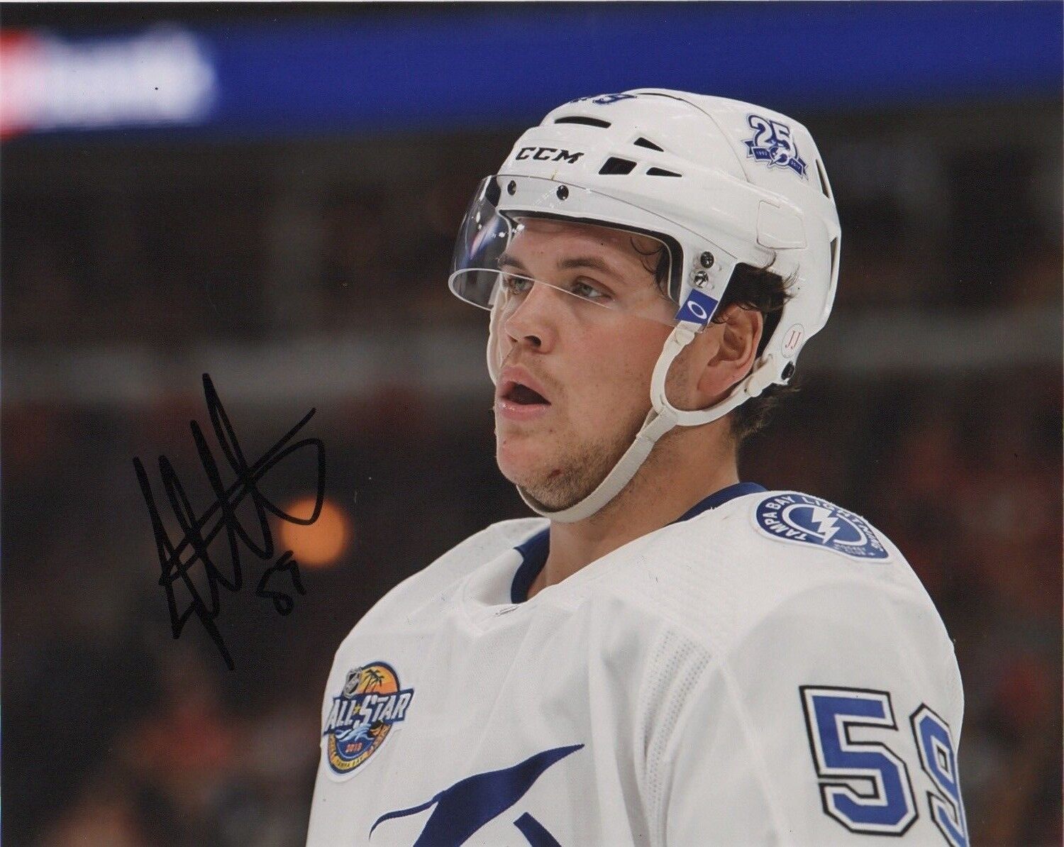 Tampa Bay Lightning Jake Dotchin Signed Autographed 8x10 Photo Poster painting COA