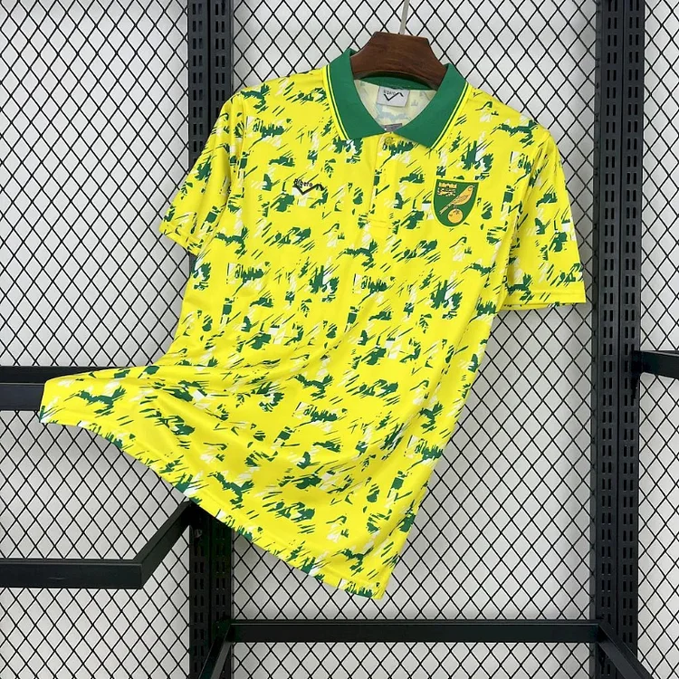 1992-94 Retro Norwich City Home Football Jersey
