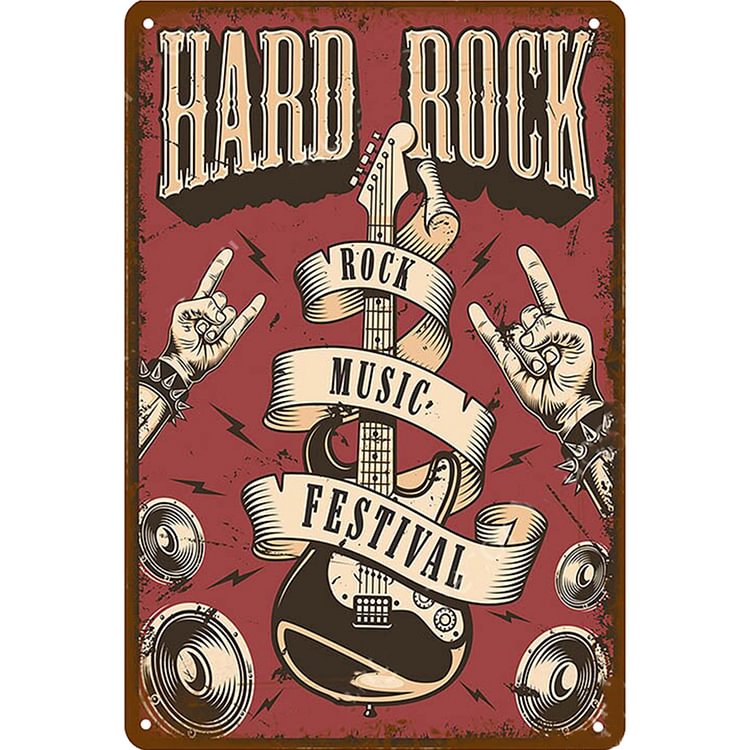 Guitar - Vintage Tin Signs/Wooden Signs - 8*12Inch/12*16Inch