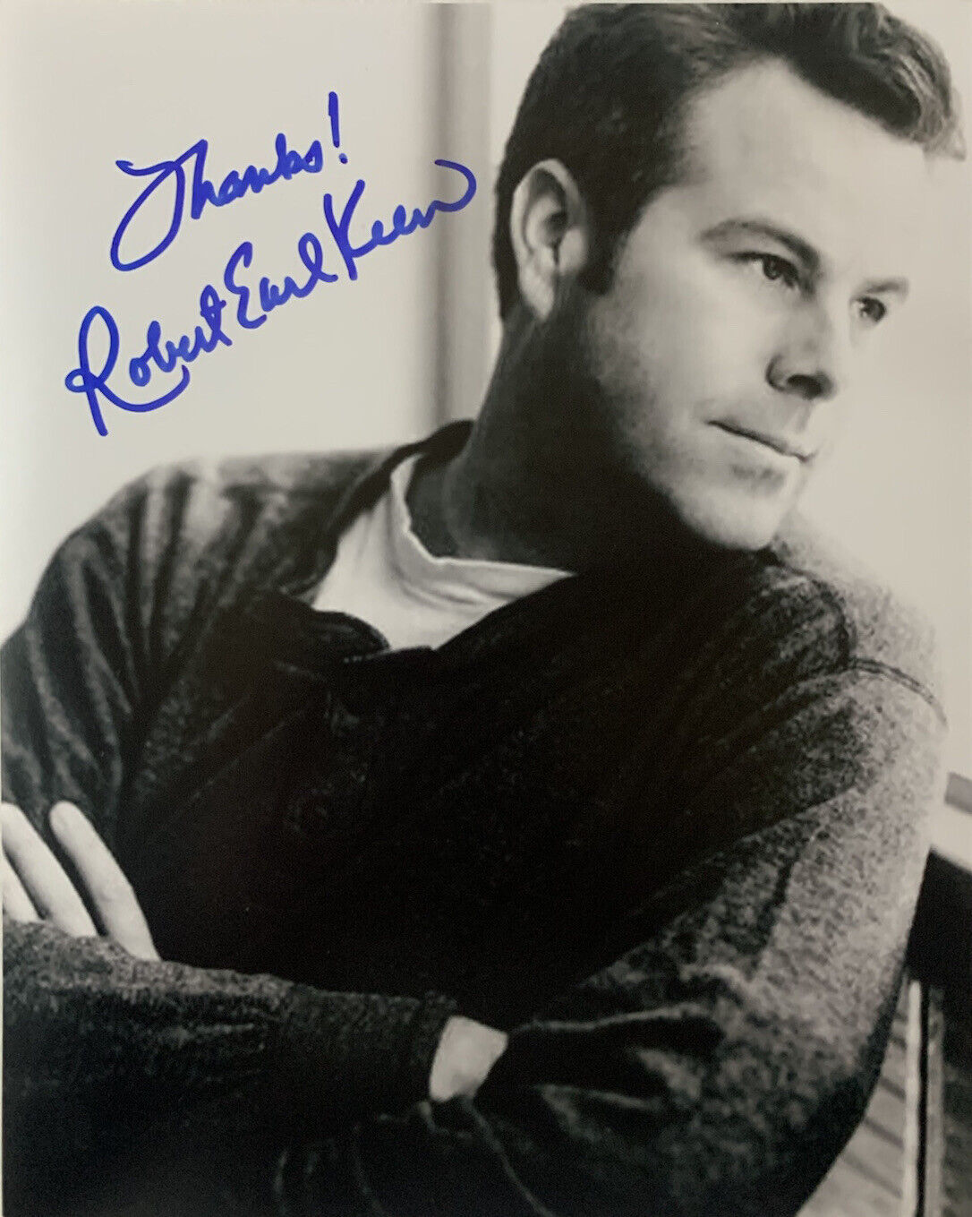 ROBERT EARL KEEN HAND SIGNED 8x10 Photo Poster painting COUNTRY SINGER AUTHENTIC AUTOGRAPH COA