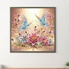 Papillon De Cristal-Partielle Forme Sp&eacute;ciale Diamant Peinture-30*30CM