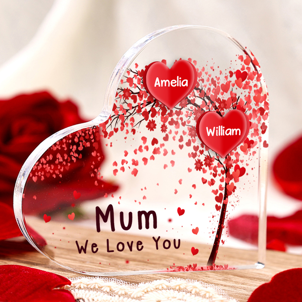 Regalos Dia De La Madre Abuela Placa De Acrílico Para Abuela - Mensaje Especial, Forma De Mariposa