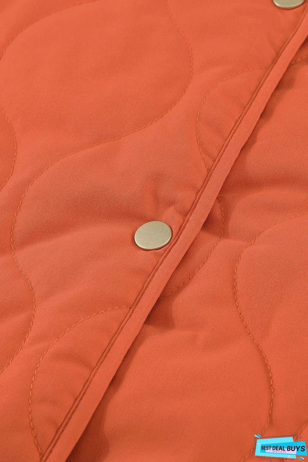 Buttoned Double-sided Coat