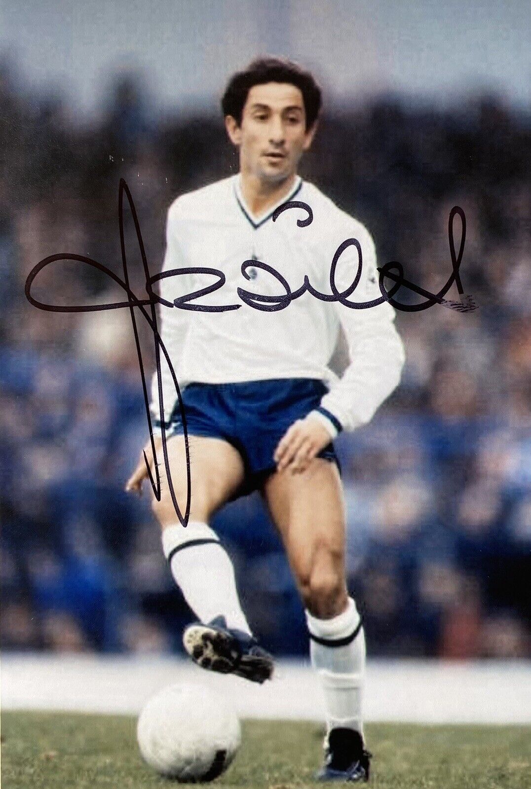 Ossie Ardilles Genuine Hand Tottenham Hotspur 6X4 Photo Poster painting 3