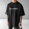 Unisex Casual No Comment Tee by Inlyline