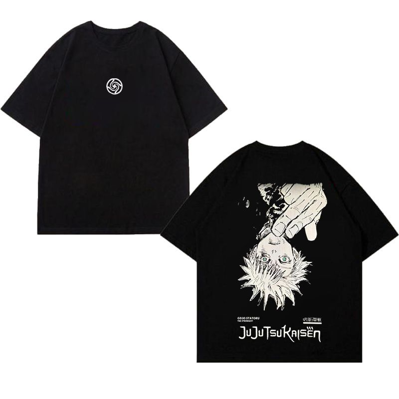 Gojo Satoru Jujutsu Kaisen Printed Men's Oversized T-shirts