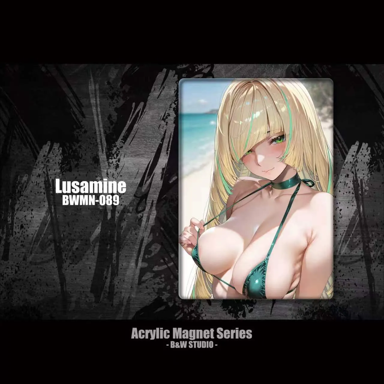 B&W Studio - Acrylic Fridge Magnet Lusamine BWMN-089 Pok&eacute;mon-