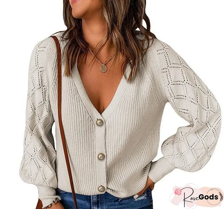 Knitted Casual Cardigan