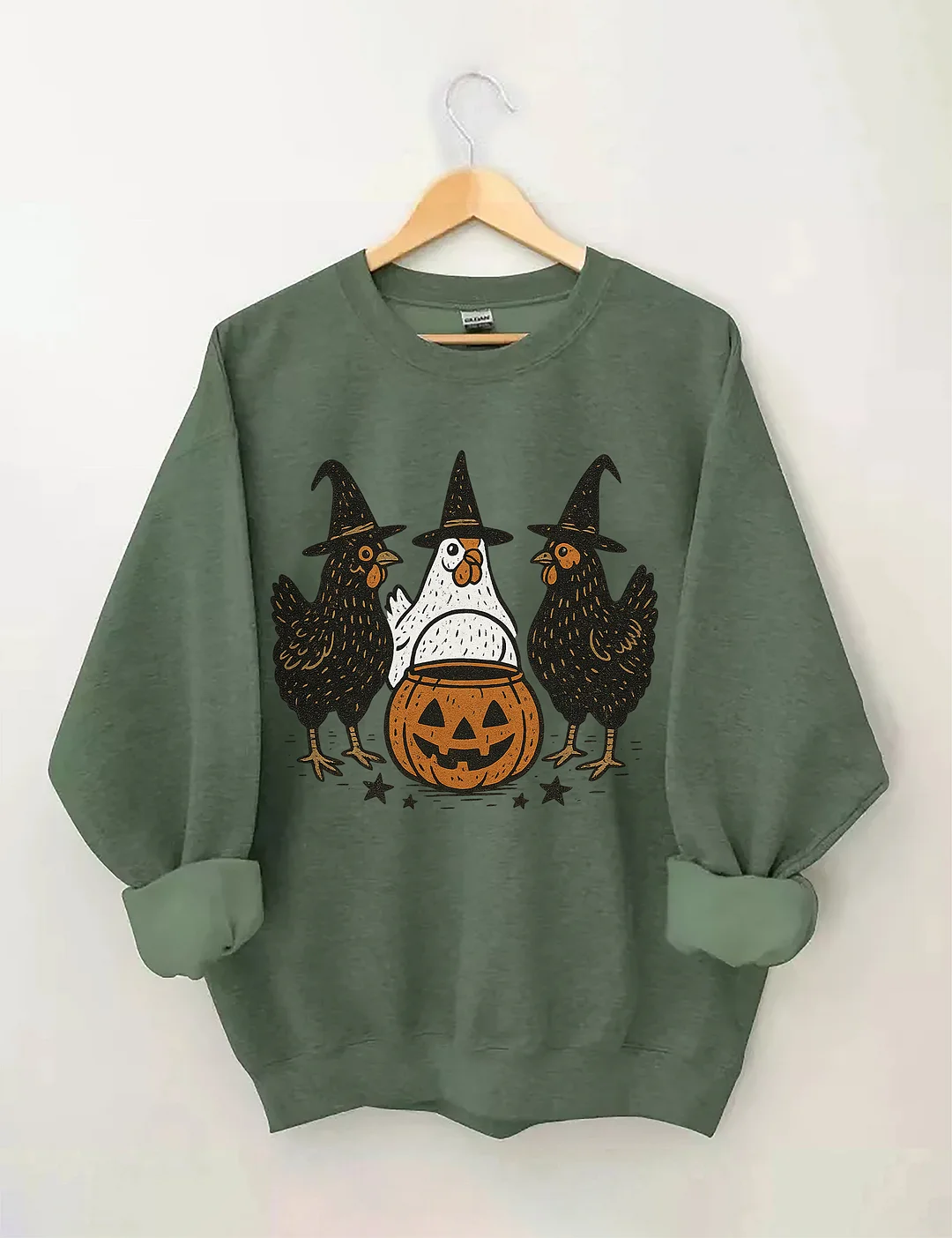 Pumpkin Chicken Fall Sweatshirt