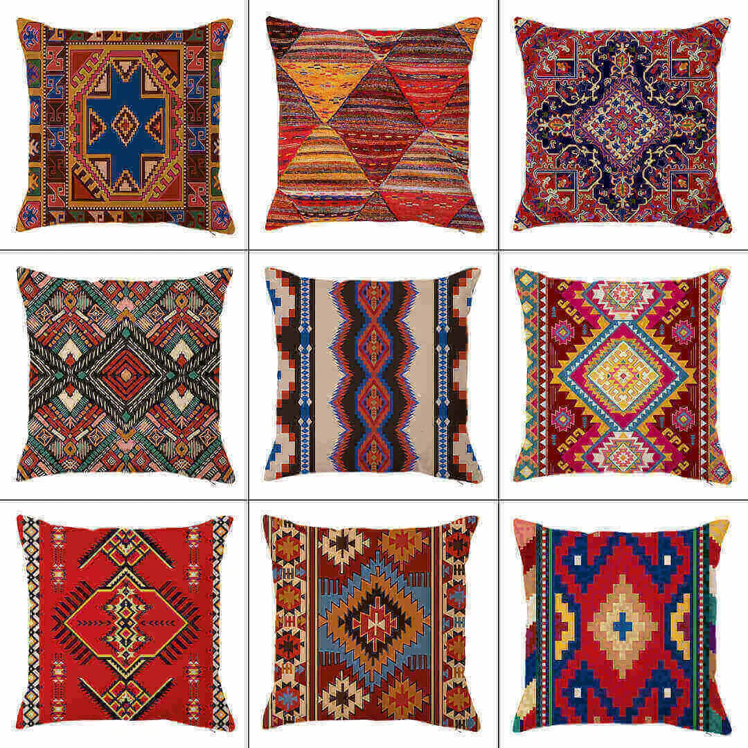 Bohemian Graphic Cushion Covers