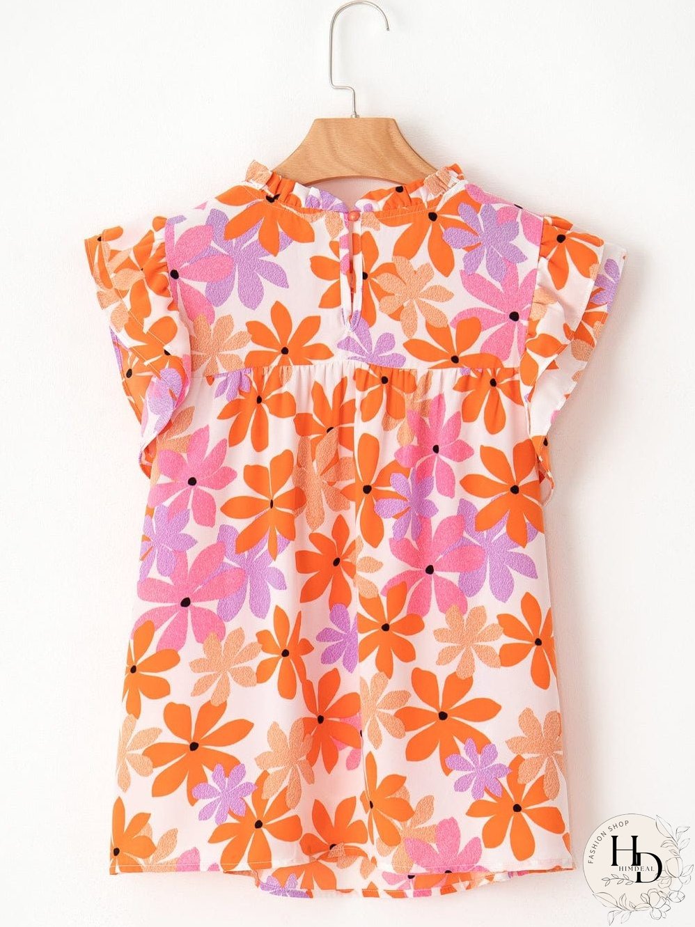 Women's Flowy Floral Top